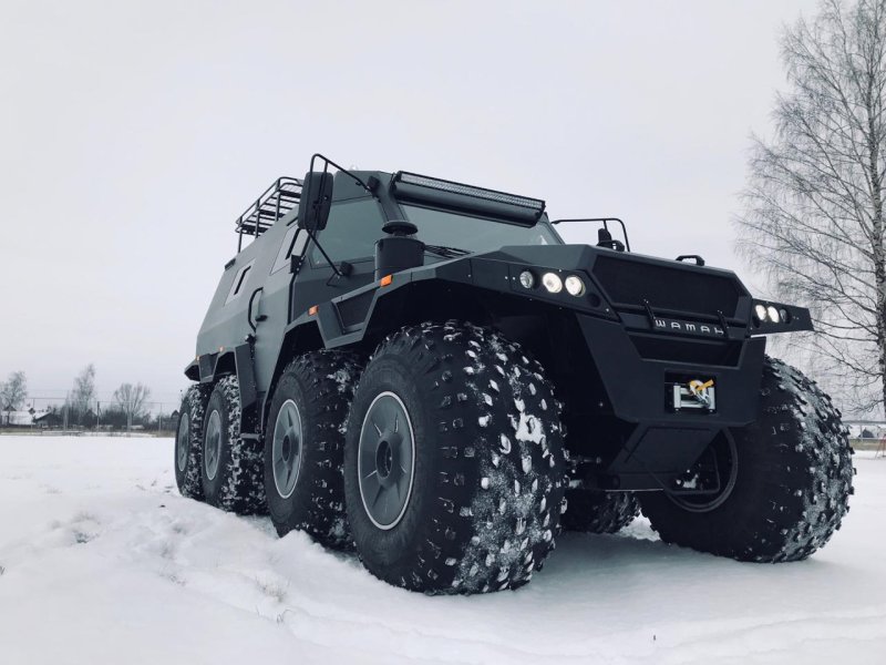 Вездеход шаман 8х8