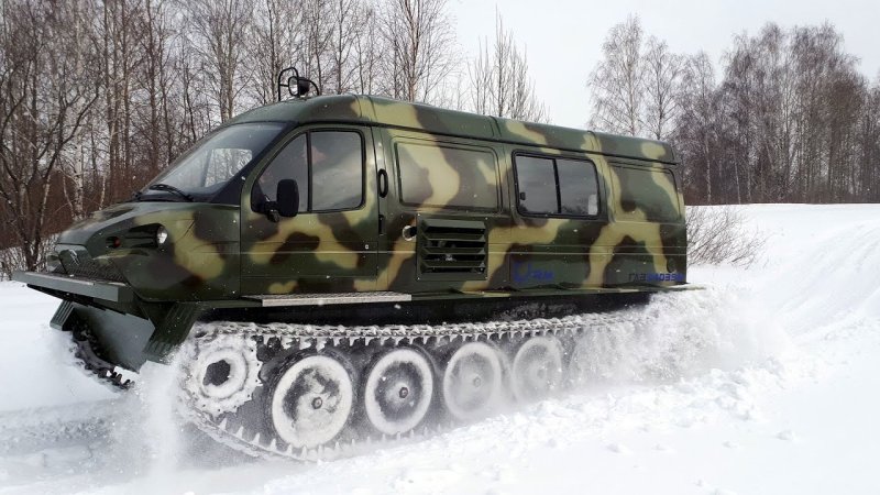 Снегоболотоход ГАЗ-34039 "Ирбис"