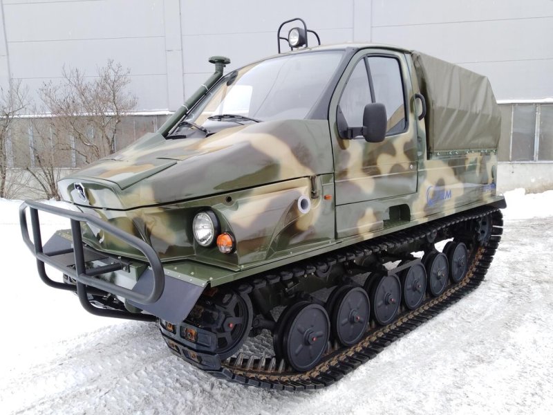 Снегоболотоход ГАЗ 34091 Бобр