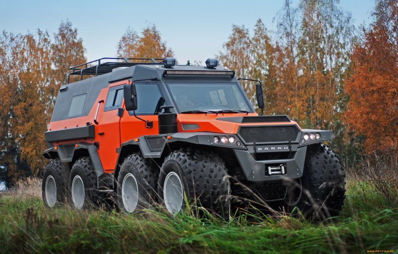 Вездеход АВТОРОС шаман 8x8