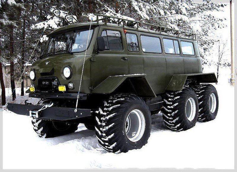 ГАЗ 66 6 колес
