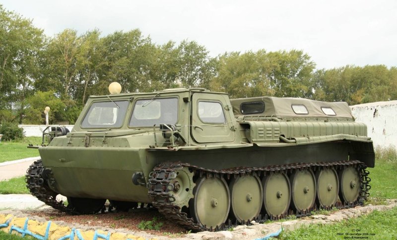 Вездеход ГТ-см ГАЗ-71