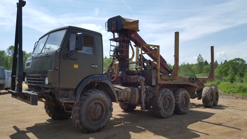 КАМАЗ 4310 сортиментовоз