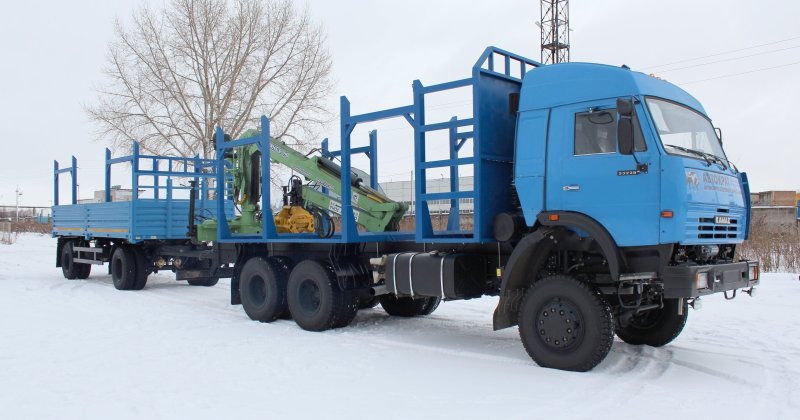 КАМАЗ 53228 лесовоз