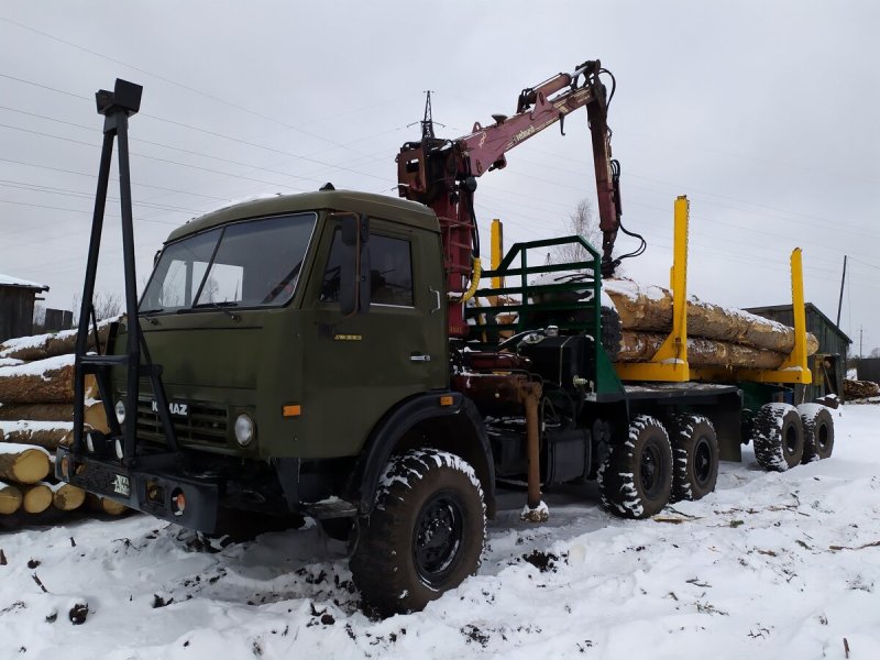 КАМАЗ 4310 сортиментовоз