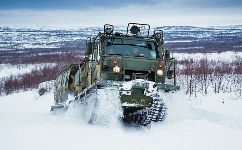 Снегоболотоход ГАЗ 3344 Алеут