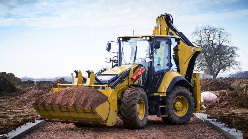 Экскаватор-погрузчик Caterpillar 444