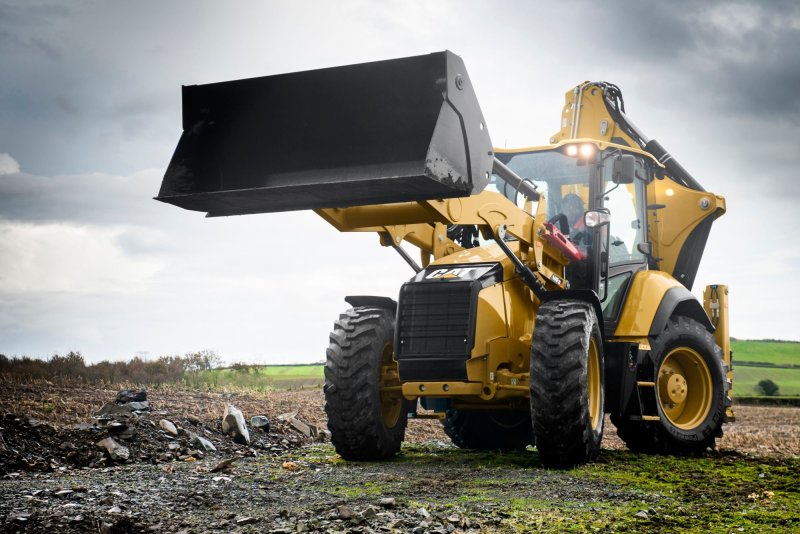 Экскаватор-погрузчик Caterpillar 444