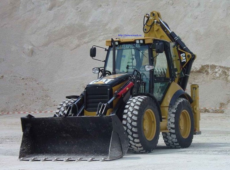 Экскаватор-погрузчик Caterpillar 444
