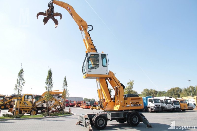 Liebherr 904 перегружатель управления