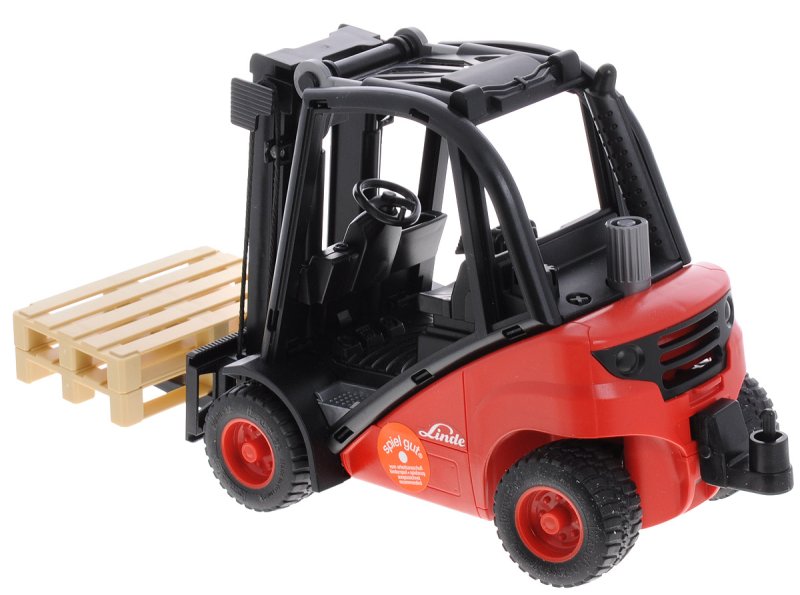 Bruder погрузчик вилочный Linde h30d