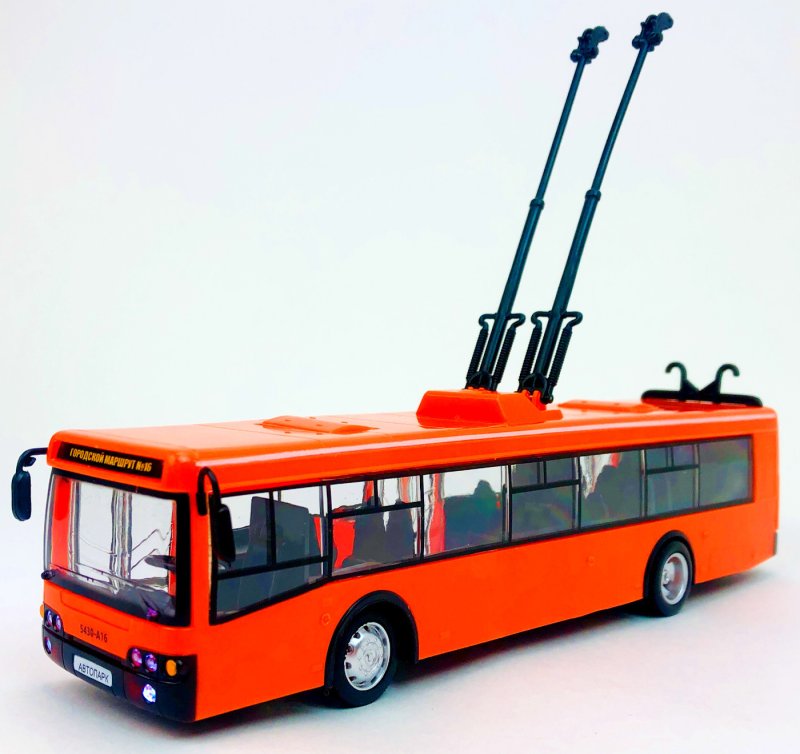 9690-B игрушка автопарк - троллейбус