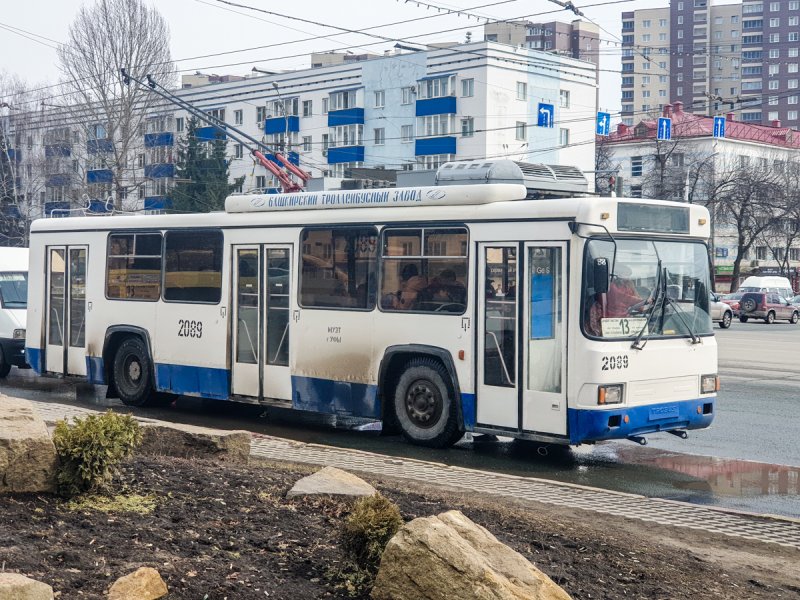 Троллейбус Уфа 2021