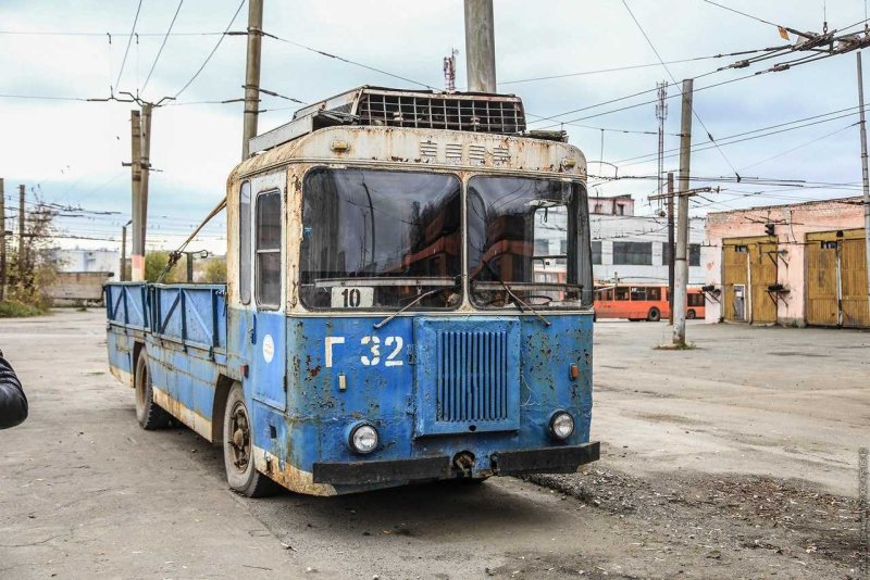 Киевский троллейбус грузовой