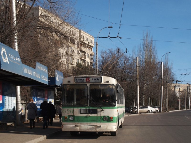 Маршрут 4 троллейбуса Бишкек