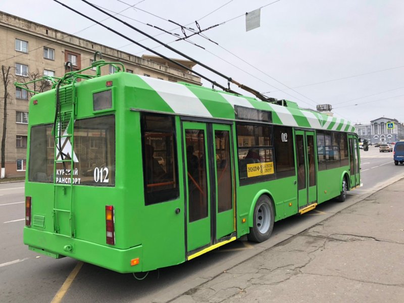 Новые троллейбусы в Курске