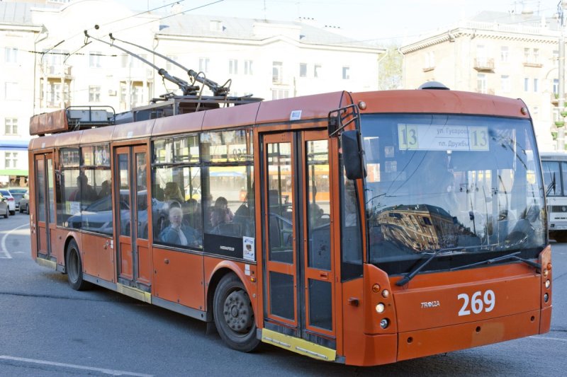 Пермь троллейбусный парк