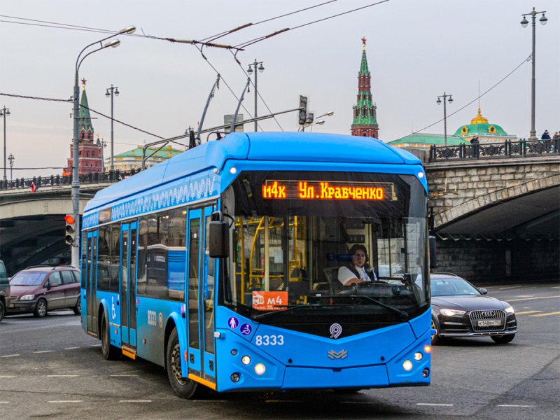 Троллейбус БКМ 321 Москва