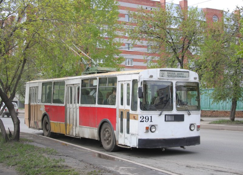 Троллейбус Томск 2017