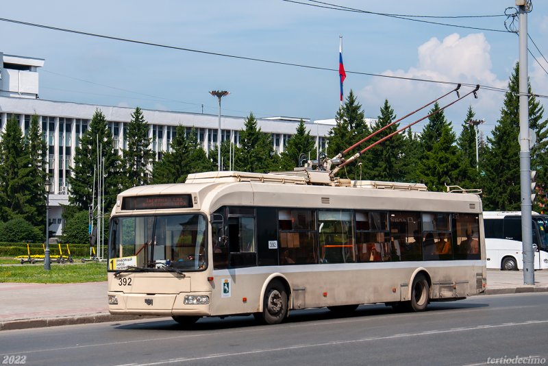 Томск троллейбус подвижного