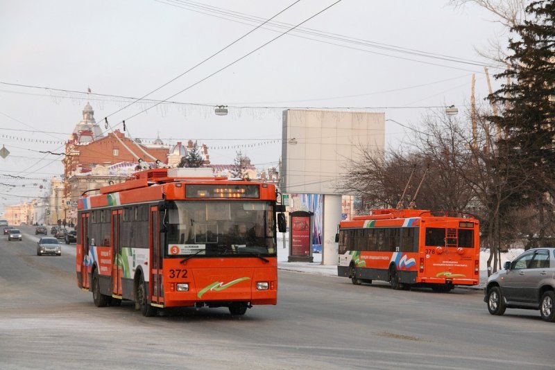 TROLZA троллейбус Томск