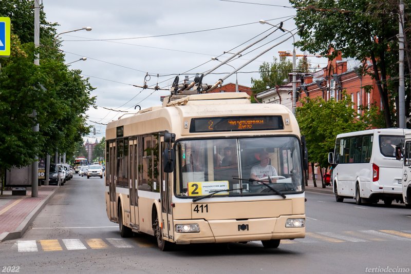 Фотография трамвая из Томска