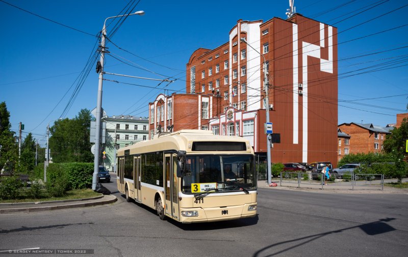 Томск троллейбус подвижного
