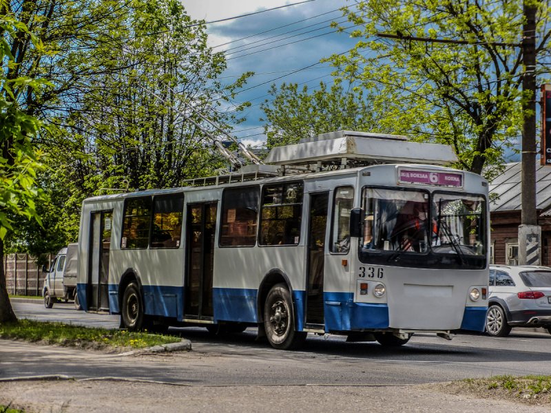 Троллейбус ЗИУ 682 КВР Иваново