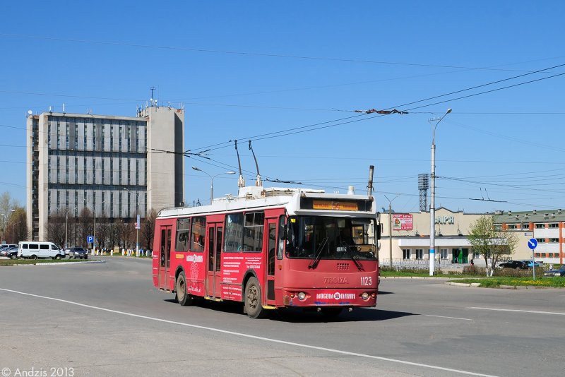 Остановка парк троллейбуса Новочебоксарск
