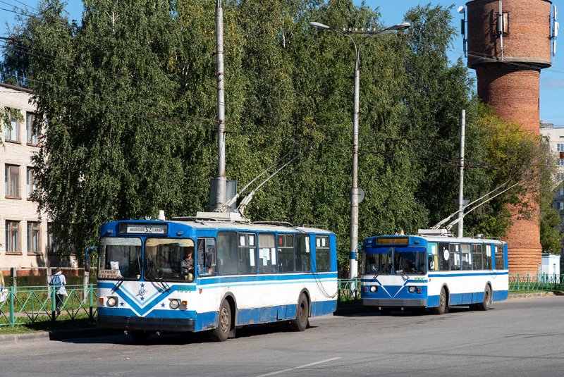 ЗИУ-9 троллейбус Новочебоксарск