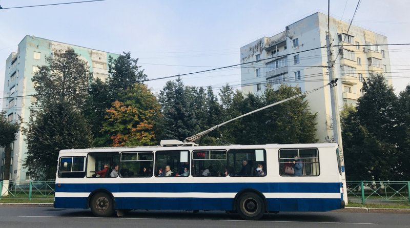 ЗИУ-9 троллейбус Новочебоксарск