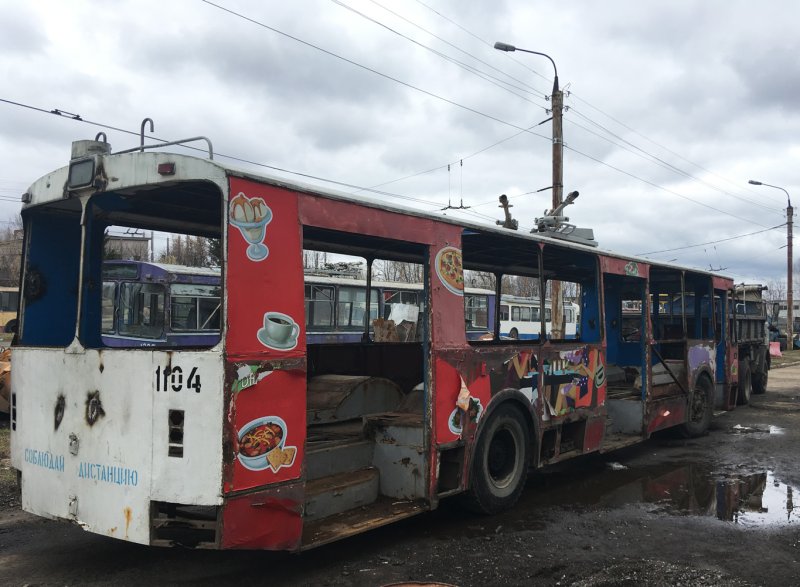 Польский троллейбус в Новочебоксарске