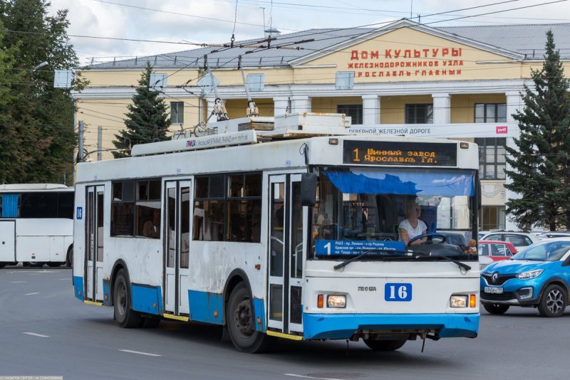 Троллейбус Тролза 5275 Ярославль