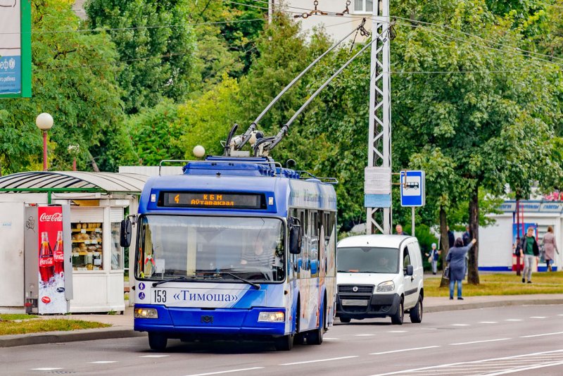 Брестского троллейбуса история маршрутов
