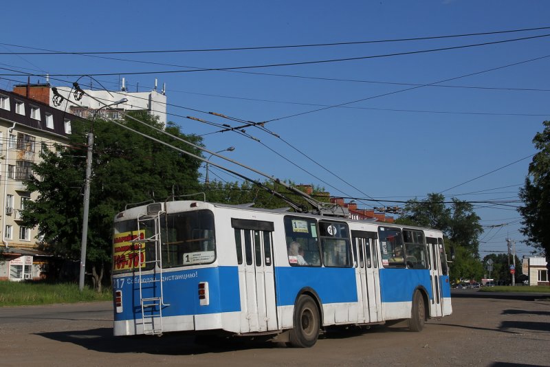 Троллейбус Йошкар-Ола гармошка