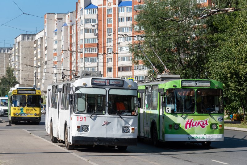 Троллейбусный парк Йошкар-Ола