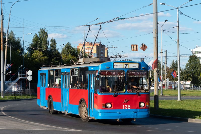 Троллейбусный парк Йошкар-Ола