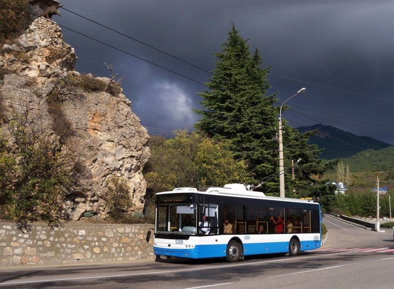 Троллейбус 52 Симферополь Ялта