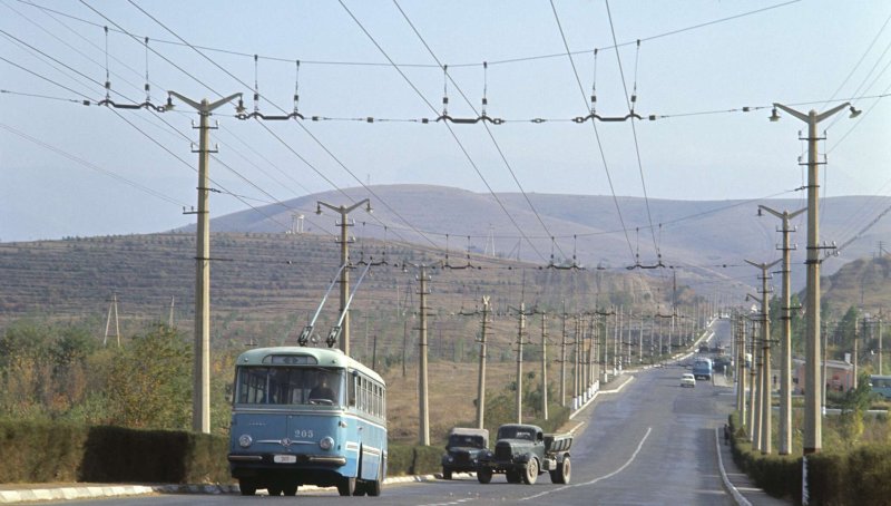 Крымская Троллейбусная линия Симферополь-Ялта