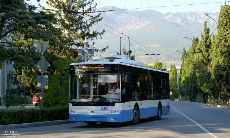 Троллейбус Симферополь Алушта