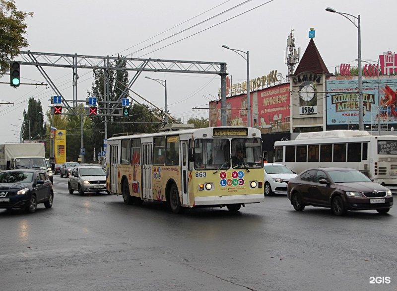 15 Троллейбус Самара маршрут