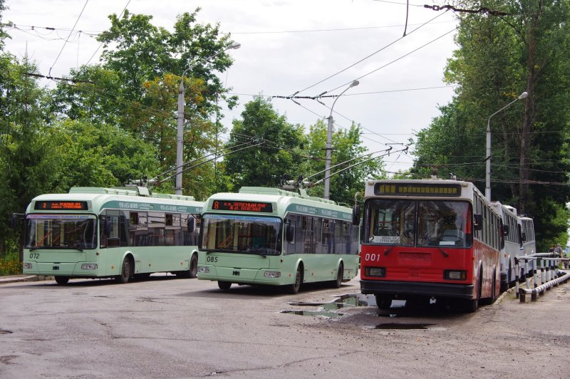 Списанные троллейбусы Могилёв