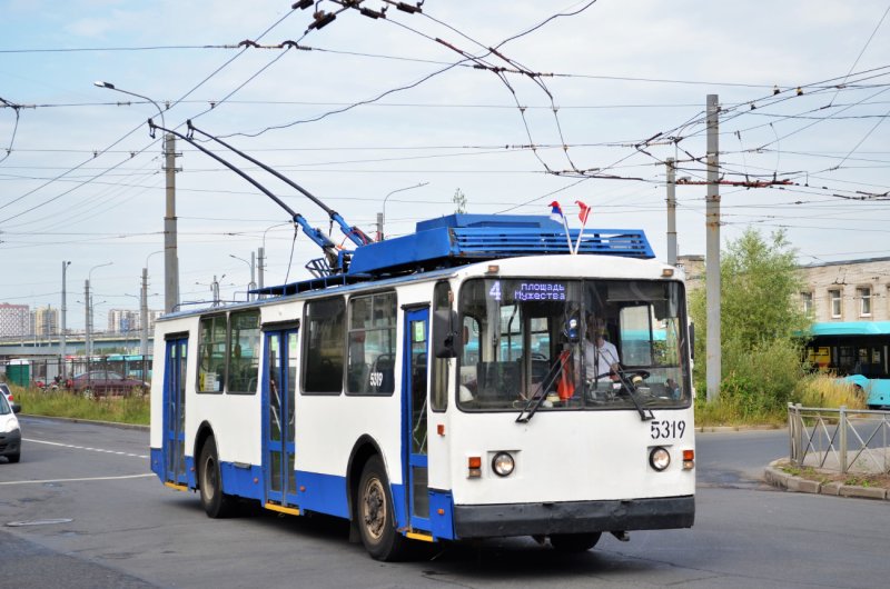 Троллейбус Санкт-Петербург 2022