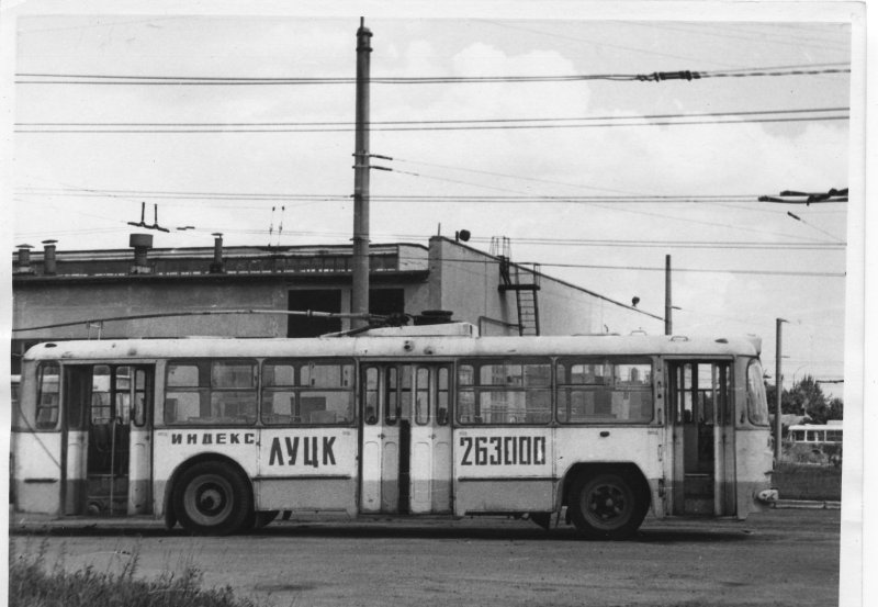 Старые троллейбусы муниципия Бельцы