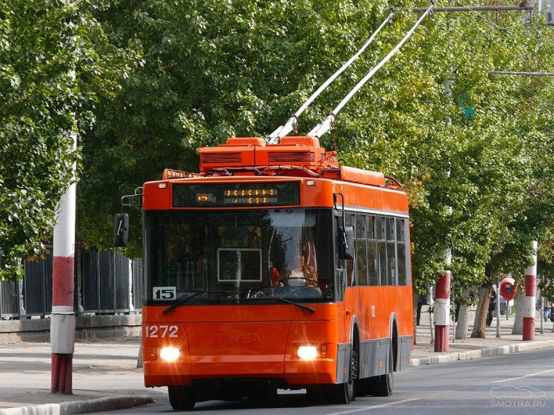 Троллейбусный парк Саратов