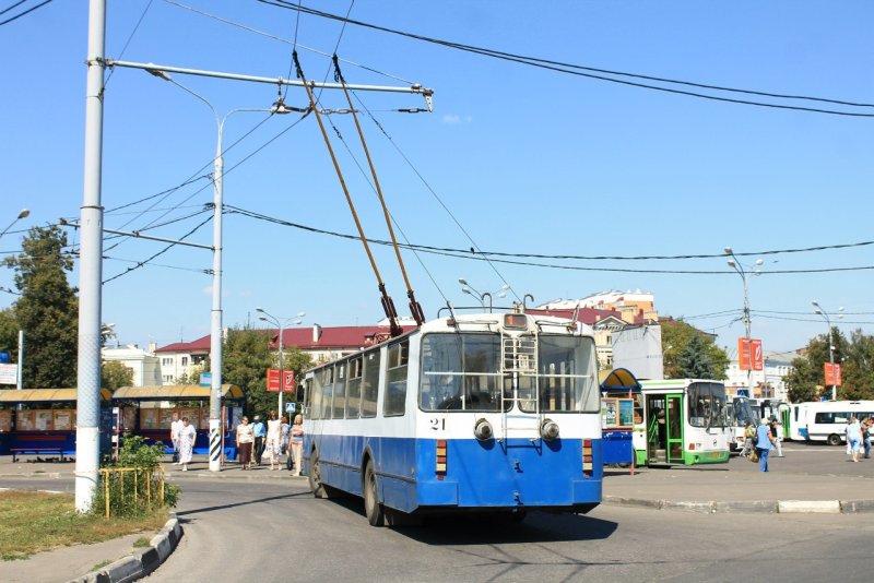 Подольский троллейбус 2001 год