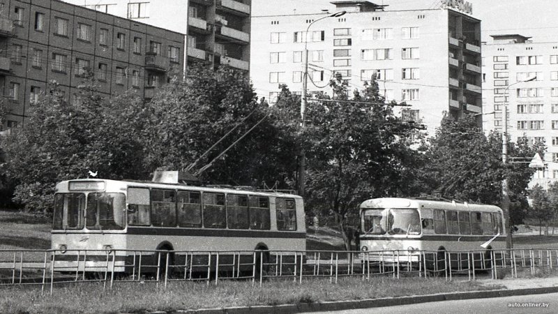 50 Лет Минскому троллейбусу