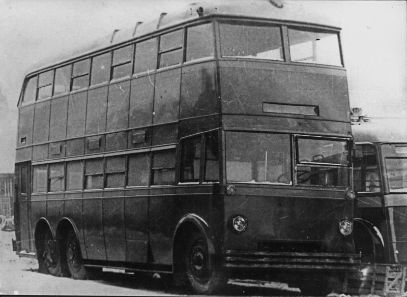 ЯТБ-3 двухэтажный троллейбус