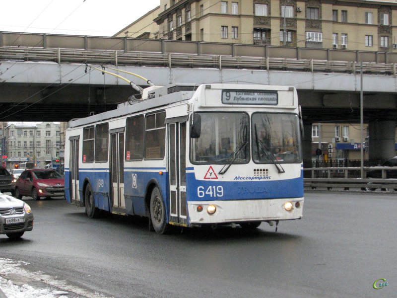 Троллейбус 9 Москва