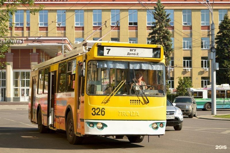 Маршрут 7 троллейбуса Воронеж